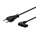 Kabel zasilający Savio CL-144 kątowy, 2pin, 3,0m - 1048949