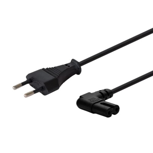 Kabel zasilający Savio CL-144 kątowy, 2pin, 3,0m - 2057089