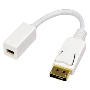Adapter LogiLink CV0040 DisplayPort (M)>mini DisplayPort (F)