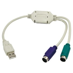 Adapter USB LogiLink AU0004A USB > 2x PS/2