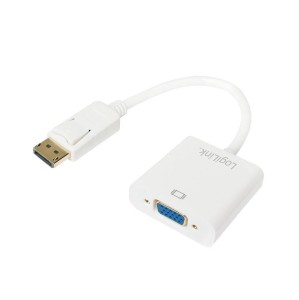 Adapter LogiLink CV0059B DisplayPort 1.2 do VGA (Active Type)