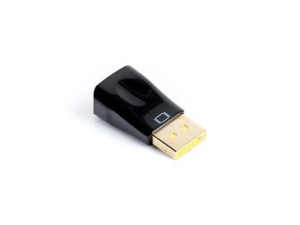 Adapter Lanberg AD-0001-BK Displayport 1.1(M) -> VGA 15 Pin (M) czarny