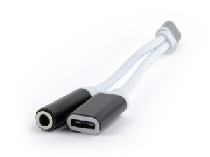 ADAPTER GEMBIRD mini-JACK+USB-C(F) -> USB-C(M)