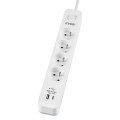 Listwa antyprzepięciowa Ever Proect 4PL 1A1C USB 1,5m biała - 2057441