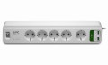 Listwa przeciwprzepięciowa  APC PM5U-GR (5 x UTE; 1,8m; kolor biały) - 752547
