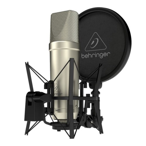 Behringer TM1 - Zestaw do nagrań: mikrofon wielkomembranowy + akcesoria - 2057579
