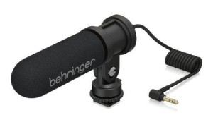 Behringer VIDEO MIC MS - Mikrofon pojemnościowy do urządzeń mobilnych