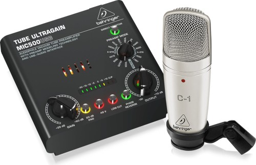 Behringer VOICE STUDIO - Zestaw do nagrywania i podcastów - 2057639