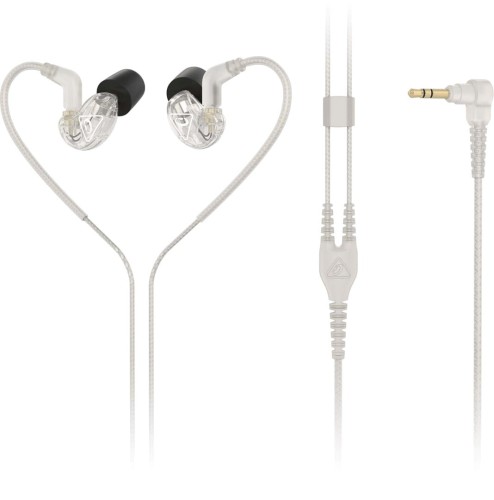 Behringer SD251-CL - Słuchawki dokanałowe ze złączem MMCX - przezroczyste - 2057708