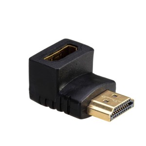 Adapter Akyga AK-AD-01 HDMI A/M - HDMI A/F kątowy