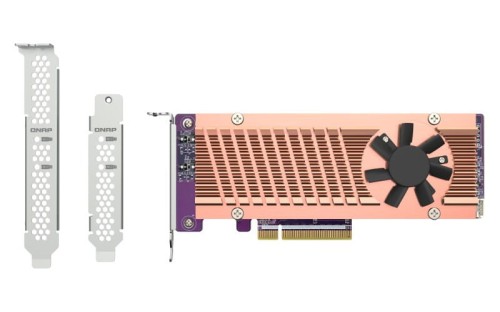 Karta rozszerzeń QNAP QM2-2P-384A M.2 - 1592943