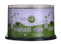 MAXELL DVD+R 4,7GB, 50 szt.  w opakowaniu cake (szpindel). Prędkość zapisu 16X, 120 min.  Płyty do nadruku atramentowego. Przeznaczenie Multimedia. - 2060712