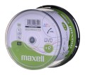 MAXELL DVD+R 4,7GB, 50 szt.  w opakowaniu cake (szpindel). Prędkość zapisu 16X, 120 min.  Płyty do nadruku atramentowego. Przeznaczenie Multimedia. - 2060711