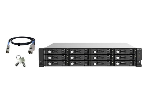 Obudowa rozszerzająca QNAP TL-R1220Sep-RP JBOD SAS - 2059979