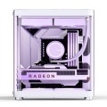 Obudowa Jonsbo TK-1 2.0 Micro-ATX, szkło hartowane - biała - 2029918