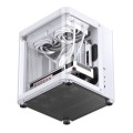 Obudowa Jonsbo TK-1 2.0 Micro-ATX, szkło hartowane - biała - 2029924