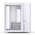 Obudowa Jonsbo TK-1 2.0 Micro-ATX, szkło hartowane - biała - 2029919