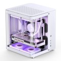 Obudowa Jonsbo TK-1 2.0 Micro-ATX, szkło hartowane - biała - 2029917