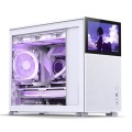 Jonsbo D31 MESH Screen Micro-ATX Case, Tempered Glass - white - 2015249