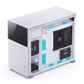 Jonsbo D31 MESH Screen Micro-ATX Case, Tempered Glass - white - 2015269