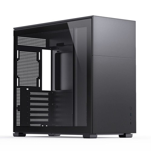 Jonsbo D41 ATX Case, Tempered Glass - black - 2061101