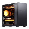 Jonsbo D41 ATX Case, Tempered Glass - black - 1785344