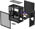 Deepcool MID TOWER CASE CYCLOPS BK Okno boczne Czarny Mid-Tower Zasilacz w zestawie Nie - 1803653