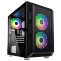 Kolink Citadel Mesh RGB Micro-ATX case - black - 2060971