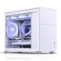 Jonsbo D31 Micro-ATX Case, Tempered Glass - white - 2015328