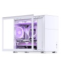 Jonsbo D31 Micro-ATX Case, Tempered Glass - white - 2015331