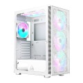 Montech X3 Mesh Midi-Tower, RGB, Tempered Glass - weiß - 2060975