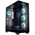 Kolink Unity Peak ARGB Midi-Tower Showcase, Tempered Glass - schwarz - 2060985