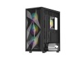 Obudowa Genesis Diaxid 605 ARGB Midi Towar (z oknem, USB-C) Czarna - 2061220