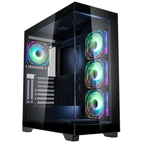Kolink Unity Peak ARGB Midi-Tower Showcase, Tempered Glass - schwarz - 2060985