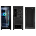 Kolink Unity Peak ARGB Midi-Tower Showcase, Tempered Glass - schwarz - 1796007
