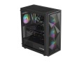 Obudowa Genesis Diaxid 605 ARGB Midi Towar (z oknem, USB-C) Czarna - 2061208