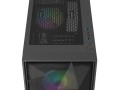 Obudowa Genesis Diaxid 605 ARGB Midi Towar (z oknem, USB-C) Czarna - 2061201