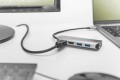 Stacja dokująca DIGITUS USB Typ C 8-portów 4K 30Hz 2x HDMI 2x USB3.0 RJ45 PD 3.0 - 2061667