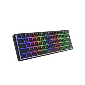 Genesis THOR 660 RGB Klawiatura do gier Światło LED RGB US Bezprzewodowe/przewodowe 1,5 m Połączenie bezprzewodowe Gateron Red Switch