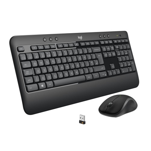 Zestaw bezprzewodowy klawiatura + mysz Logitech Wireless Combo MK540 ADVANCED czarny - 2062129