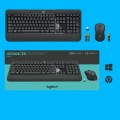 Zestaw bezprzewodowy klawiatura + mysz Logitech Wireless Combo MK540 ADVANCED czarny - 1066542