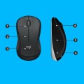 Zestaw bezprzewodowy klawiatura + mysz Logitech Wireless Combo MK540 ADVANCED czarny - 1066540