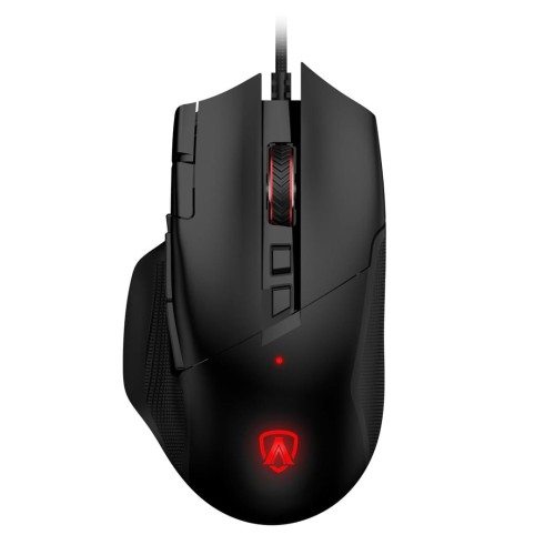 Mysz przewodowa AOC AGM600 Pixart PWM3389 RGB 16000 DPI czarna - 2062236