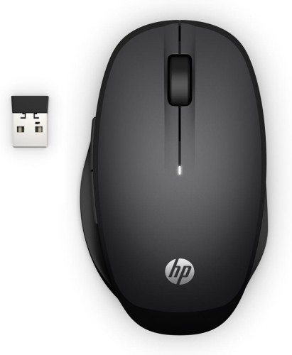 Mysz HP Dual Mode Wireless/Bluetooth Mouse Black 300 bezprzewodowa czarna 6CR71AA - 2062248