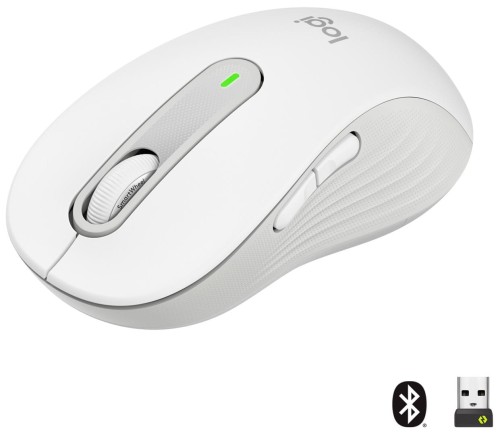 Mysz bezprzewodowa Logitech Signature M650 L optyczna biała - 2062259