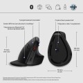 Myszka HP 920 Ergo Vertical (czarna) - 1952051