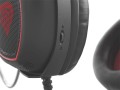 Słuchawki z mikrofonem Genesis Radon 300 Gaming 7.1 czarno-czerwone USB - 1068246