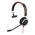 SŁUCHAWKA Jabra EVOLVE 40 MS Mono USB Headband, Noise cancelling, USB and 3.5 jack connectivity, with mute-button and volume control on the cord, Busylight , Discret boomarm, Microsoft optimized - 2062428