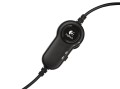 Słuchawki z mikrofonem Logitech H151 czarne - 1151715