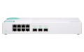 Switch niezarządzalny QNAP QSW-308S 8x1GbE RJ45 3x10GbE SFP+ - 2067160